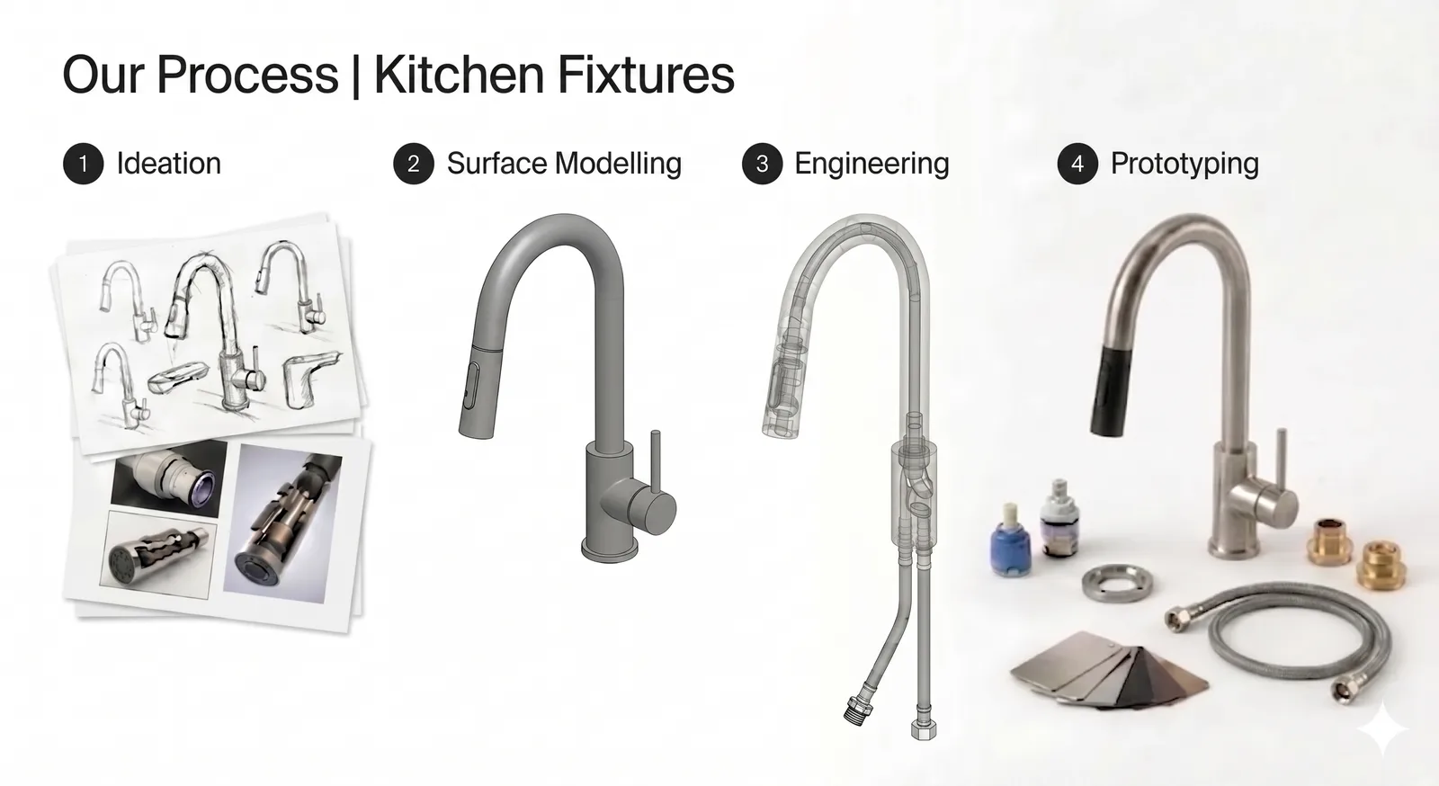 Kitchen Fixture Design Process – Ideation to Prototyping