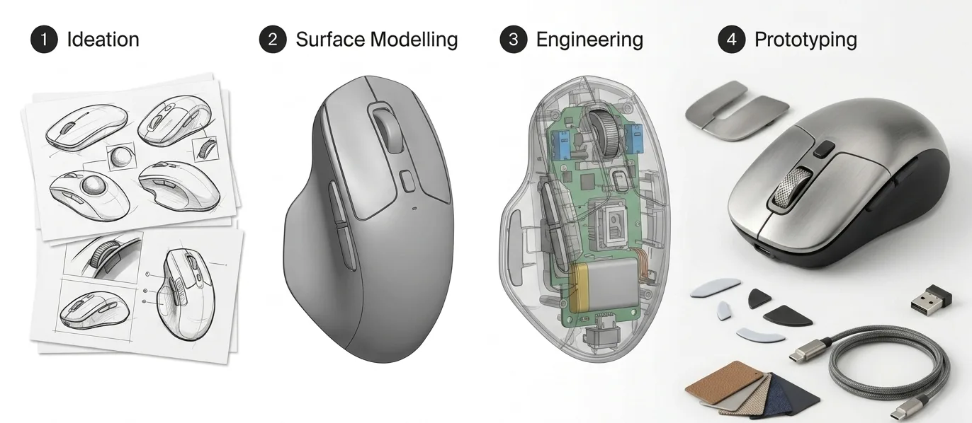 Wireless Mouse Design